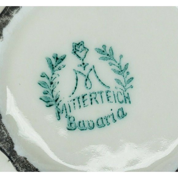 Rare Vintage Mitterteich Bavaria Mini Tea Cup And Saucer - Picture 5 of 11